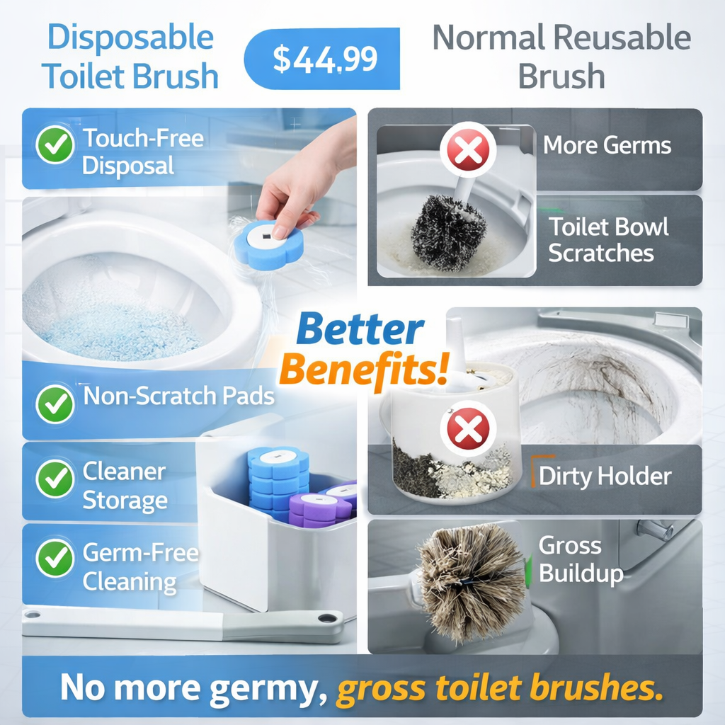 Disposable Toilet Brush