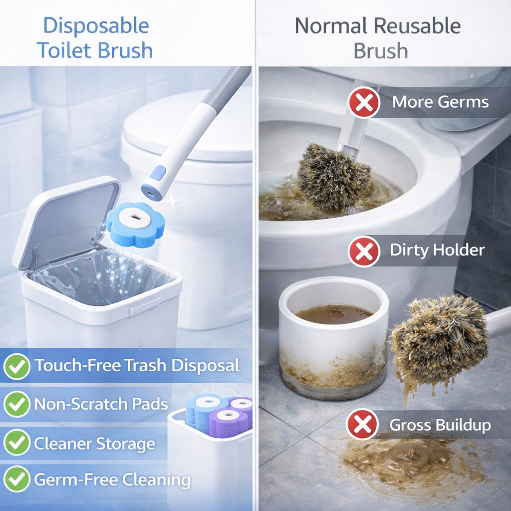 Disposable Toilet Brush